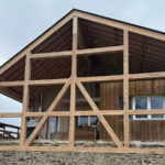 colombage en chêne massif. Une réalisation de AVLN