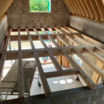 gitage en chêne réalisé par AVLN